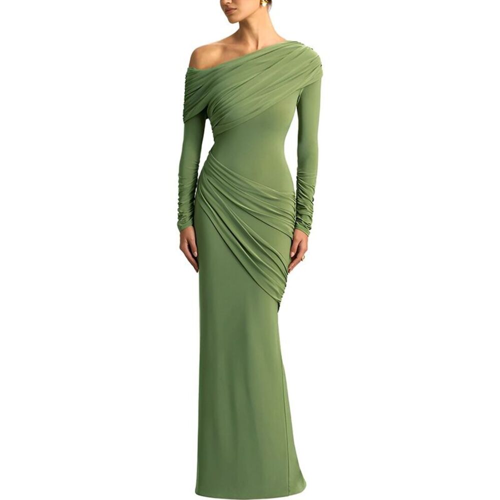 Gabriela Rich Womens  Solid Maxi Dress